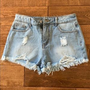 Kittenish Jean shorts